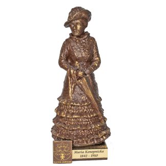 Maria Konopnicka, patyna, wys. 23 cm