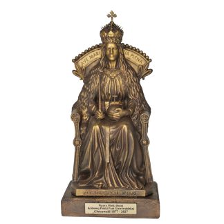 Matka Boża Królowa Korony Polskiej Pani Gietrzwałdzkiej 22 cm, patyna