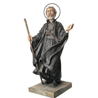 Święty Andrzej Bobola, polichromowany, wys. 83 cm