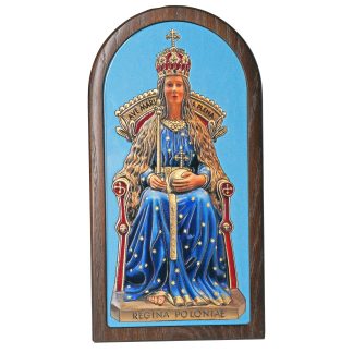 Matka Boża Królowa Korony Polskiej Pani Gietrzwałdzka, wydruk ceramiczny